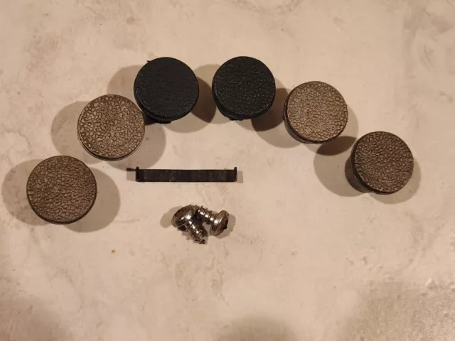 1968-1970 Amc Amx Javelin American Original Armrest Plugs Lot Of 6