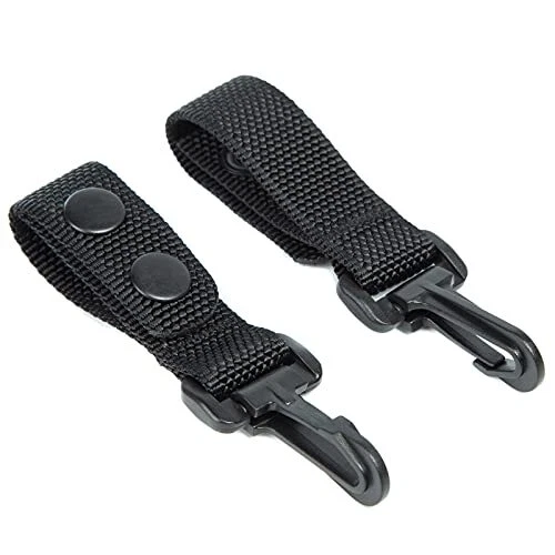 2-Pack Duty Belt Keeper with Key Holder for 2¼&quote; Wide Belt Nylon