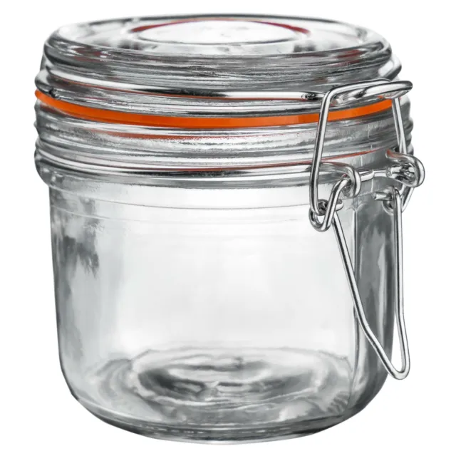 Verre de stockage / alimentaire Preserve PrÃÂ©server Jar Top Clips - 200ml - x1