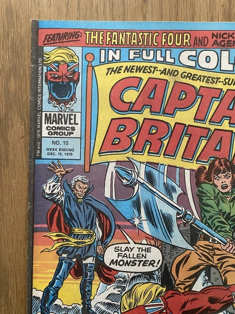 Captain Britain 10 3rd Psylocke Vol 1 RARE in US Avengers  X-men MCU VF 2