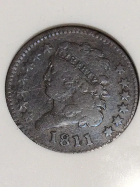 1811 c-2 half cent