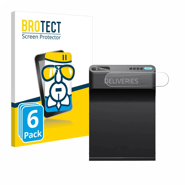 6x Pellicola Protettiva Vetro per eufy SmartDrop Protezione Proteggi Schermo