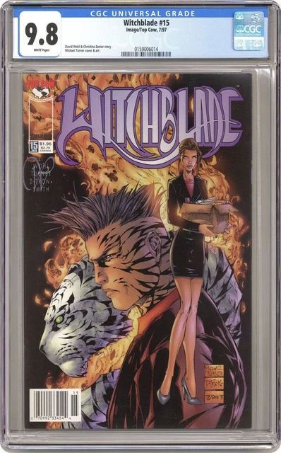 Witchblade #15 CGC 9.8 (1997) Michael Turner Cover & Art Highest Graded