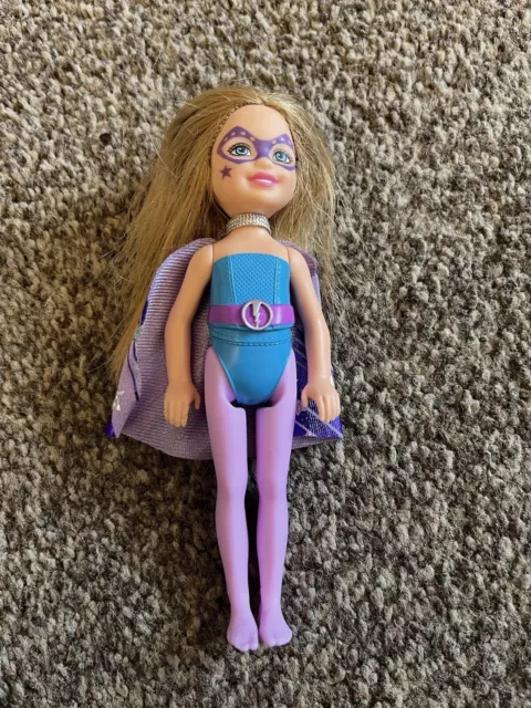 VGC Barbie Chelsea & Friends Doll Power Princess Superhero Doll Excellent