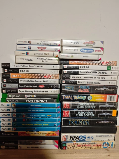 38 jeux : quasi-FULLSET des 40 premiers jeux VIDEOPAC lot Philips 38 jeux : quasi-FULLSET des 40 premiers jeux VIDEOPAC lot Philips