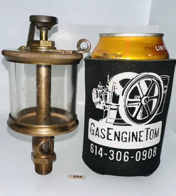 Old Style Lunkenheimer ROYAL No. 3 OILER Hit Miss Gas Engine Antique Steampunk