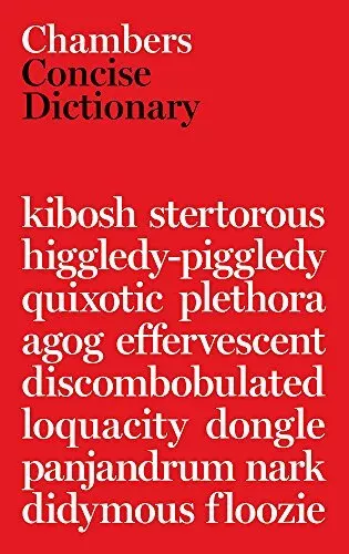 Concise Dictionary by Chambers Hardback Book The Cheap Fast Free Post