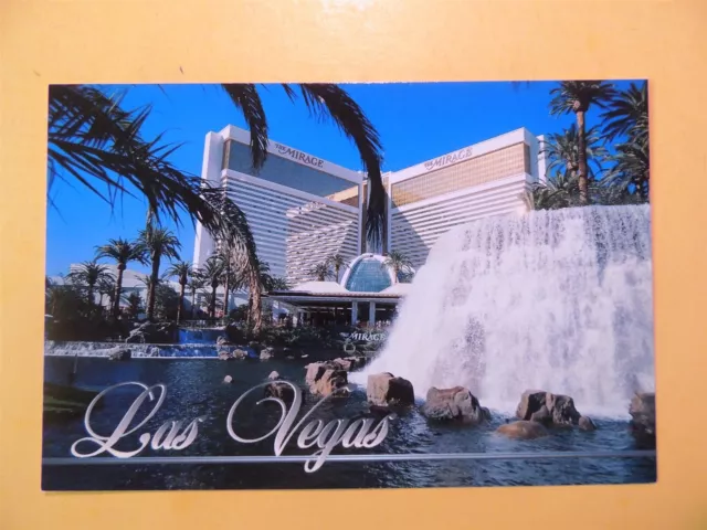 Mirage Hotel & Casino Las Vegas Nevada vintage postcard