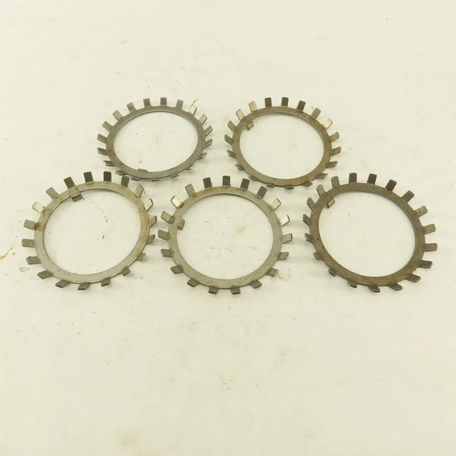 Whittet-Higgins W-13 Steel Bearing Lock Washer 2.588" ID Lot Of 5