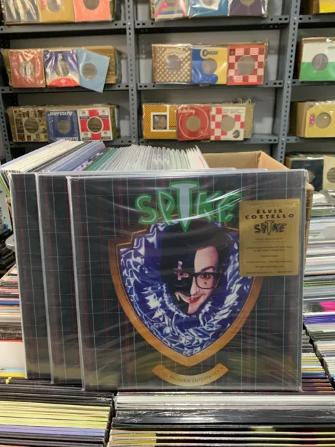 Elvis Costello 2LP Spike 2022 Green Coloured Vinyl