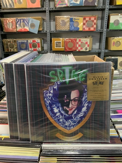 Elvis Costello 2LP Spike 2022 Green Coloured Vinyl