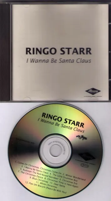 CD-PROMOTION - Ringo Starr - I WANNA BE SANTA CLAUS - Mercury 1999 -  near mint