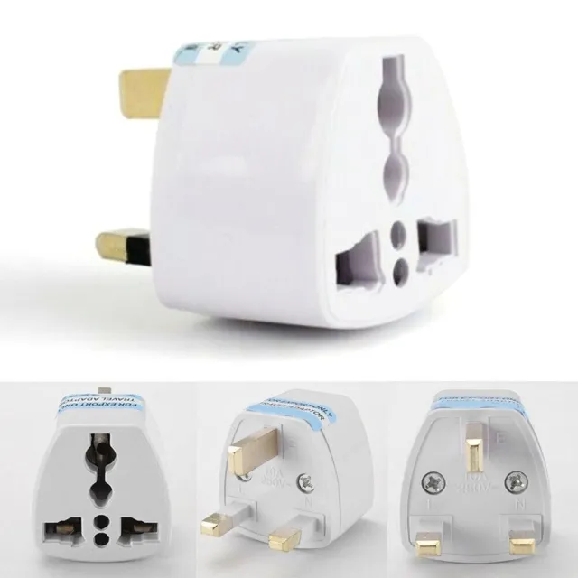 UK For Travel Adapter 3 Pin Plug Conversion Plug Power Socket Electrical Socket