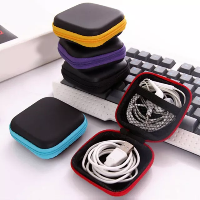 Portable Mini Earphone Holder Case Storage Carrying Hard Bag For Headphone Case°