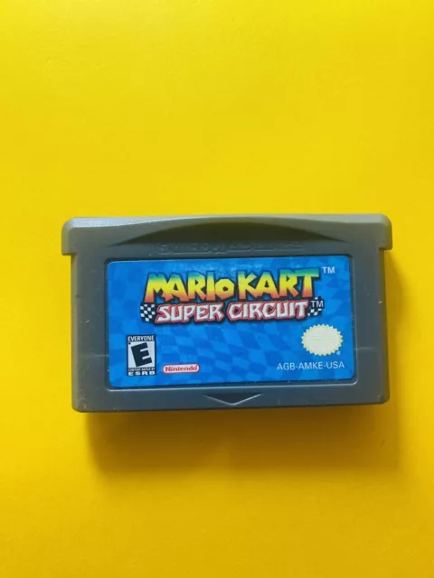 MARIO KART SUPER CIRCUIT Gameboy Advance GBA Game only Nintendo