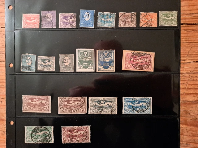 Briefmarken Deutschland Abstimmungsgebiete Oberschlesien