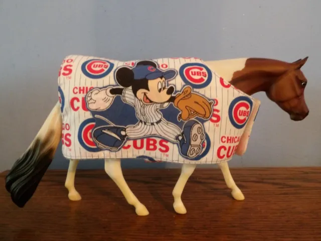 Peter Stone/Breyer Traditional Model Mickey Mouse Chicago Cubs Barn Blanket