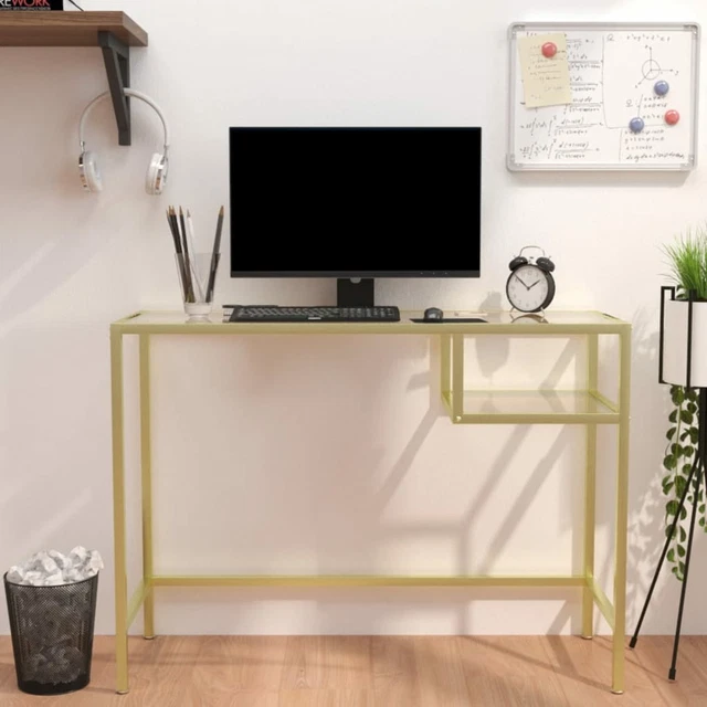 Computertisch Transparent 100x36x74  Hartglas Z0O2