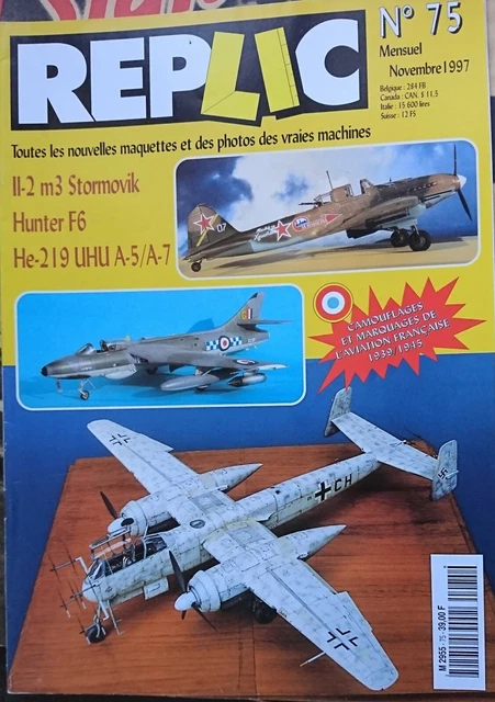 Revue REPLIC N°214 - E-2C Hawkeye, Jeep, Canberra PR9 - Occasion