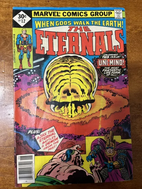 The Eternals #12 (Marvel, June 1977) 1st app of Uni-Mind!