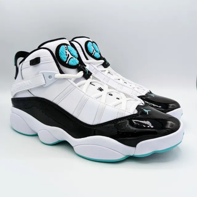 Nike Air Jordan 6 Rings Tropical Twist White Concord 322992-115 Men’s Size 9