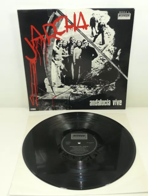 JARCHA "Andalucia Vive" D 70s M-/EX Mirror LP spain FOLK World LP 8504 L Vinyl