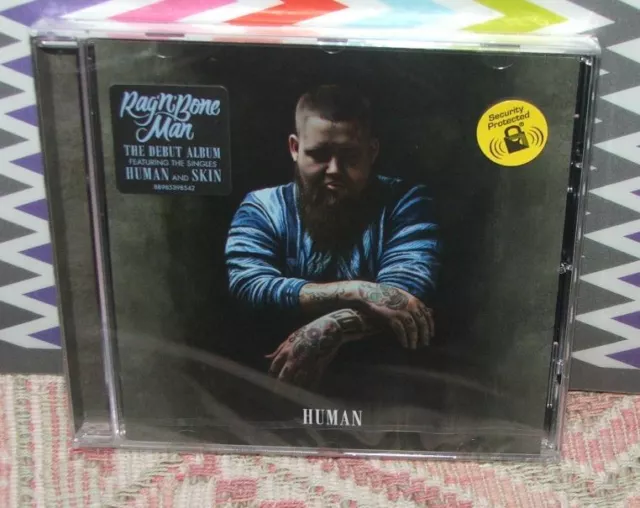 Rag'n'Bone Man schneller KOSTENLOSER VERSAND ""Menschlich"" neu versiegelt CD Skin Grace Rag and Bone UK #1