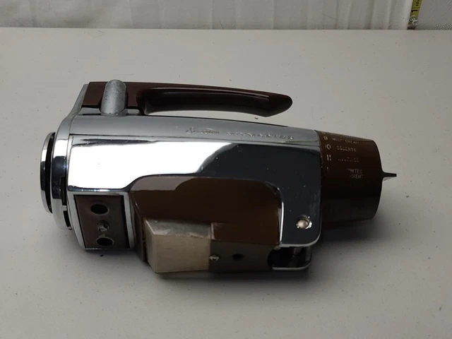 Vintage Sunbeam Mixmaster Replacement Motor Head Silver Chrome 12 Speed No Cord
