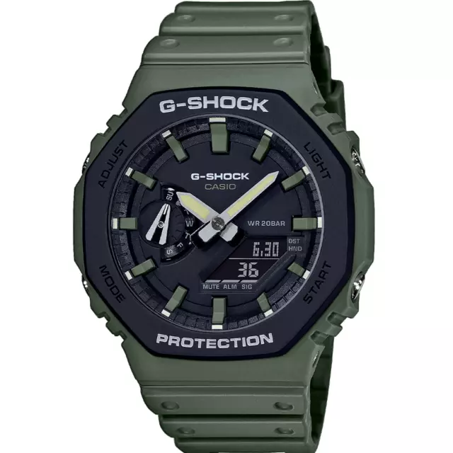 Orologio Casio G-Shock Gs Basic Verde Uomo GA-2110SU-3AER