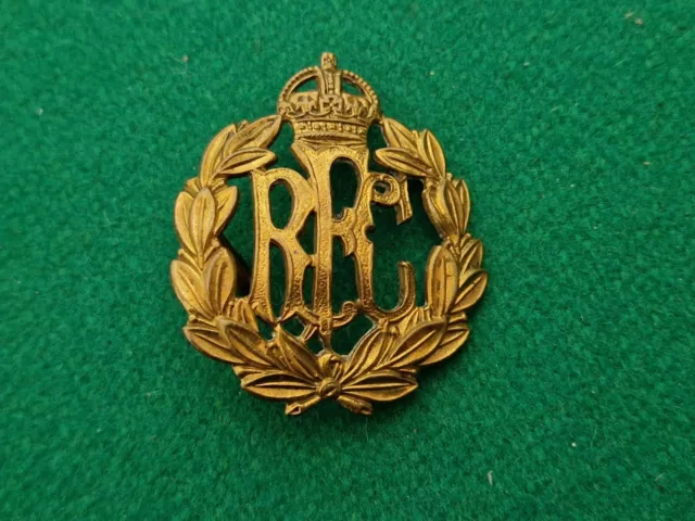 WW1 44 mm Royal Flying Corps Military Cap Badge A/F