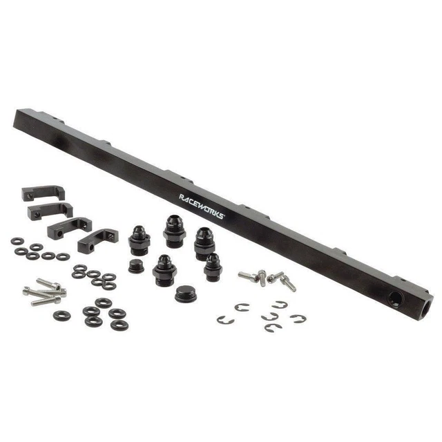 Raceworks Fuel Rail to suit Holden VL Berlina 6 Cyl 3.0 1986 - 1988 ALY-012BK Raceworks Fuel Rail to suit Holden VL Berlina 6 Cyl 3.0 1986 - 1988 ALY-012BK