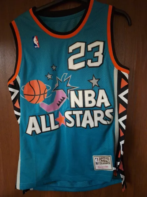 Michael Jordan Basketball Jersey All Star  Mitchell & Ness Size M  Chicago Bulls