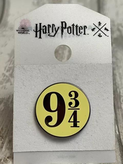 Warner Bros Harry Potter Studio Tour London LARGE PLATFORM 9 3/4  Pin Badge
