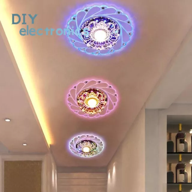 Modern Crystal Pendant Ceiling Light Dining Room Study Room Chandelier Decor US