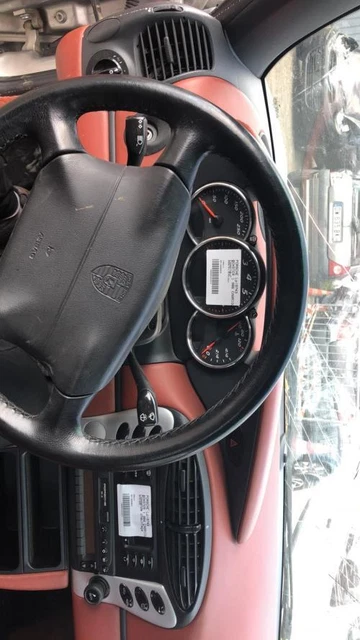 Aérateur De Tableau De Bord Droit Noir Pour Porsche Boxster 986 / 996 - Réf. 99655222804