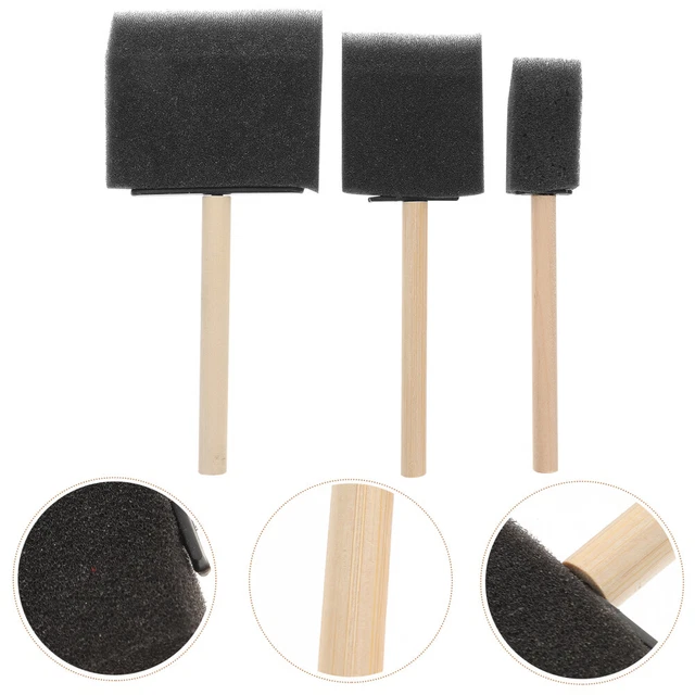 24pcs Bashing Baskes Spugh Brush di pittura pennelli disegno a pennelli per