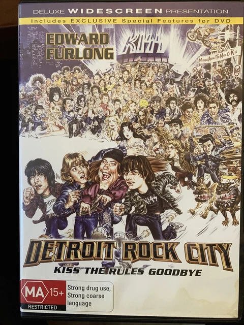 Detroit Rock City DVD BRU Teens rebelling wih the help of...KISS! CULT