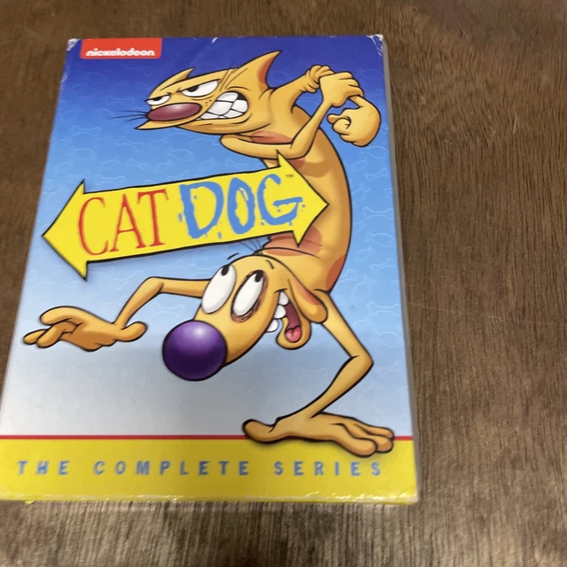 Catdog The Complete Series (DVD, 2014, 12-Disc Set) Nickelodeon Cartoon 90s Catdog The Complete Series (DVD, 2014, 12-Disc Set) Nickelodeon Cartoon 90s