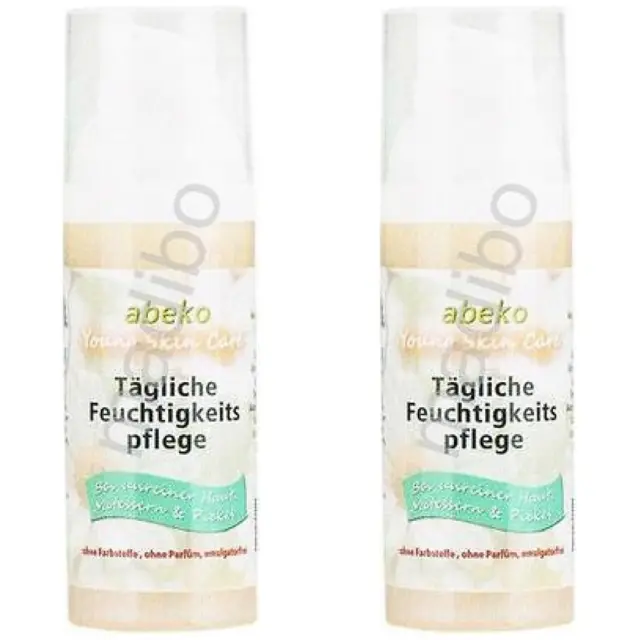 10,96 euros por 100 ml abeko Young Skin Care hidratante 100 ml (2 dispensadores)
