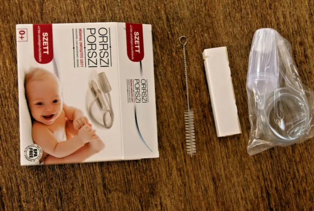 CEUMED SET Babies Nasal Nose Aspirator Vacuum Cleaner for infants Children 0+