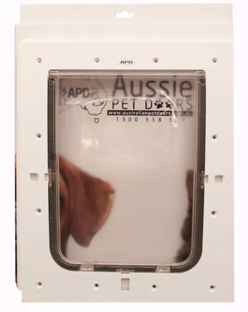 Aussie Pet Doors MEDIUM Dog Door Suits Glass Windows, Doors & Security Screens