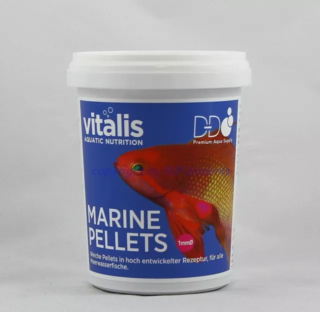 Marine Pellets 260g Vitalis Futter für Meerwasserfische 95,73€/kg