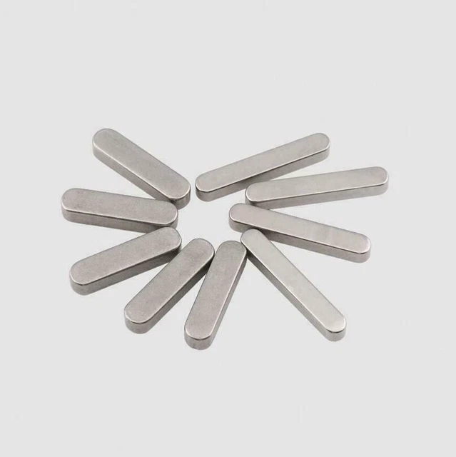 M3~M12 304 stainless steel Fillet flat key pins GB1096 A-type Square key bar pin