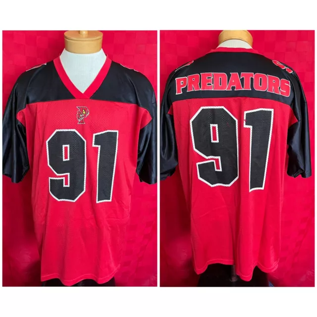 Orlando Predators 91 Black Football Jersey — BORIZ