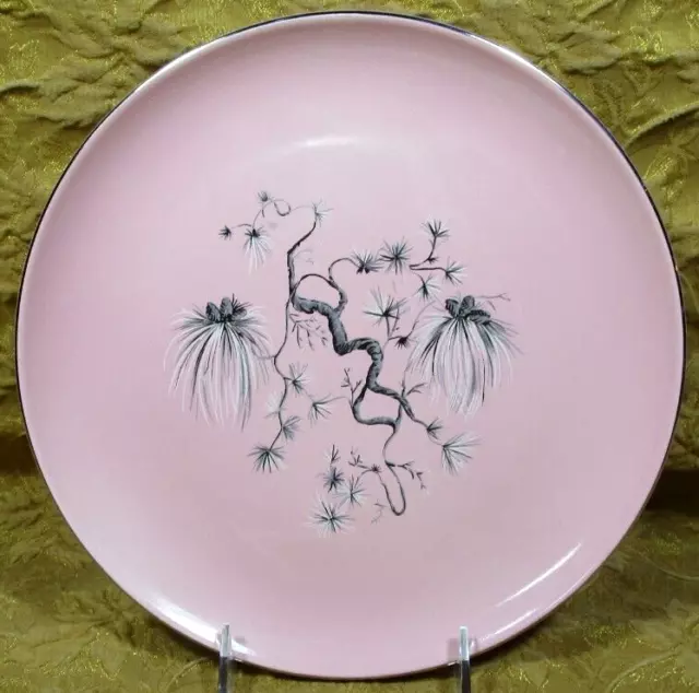 1 TAYLOR SMITH TAYLOR Dwarf Pine PINK 10 1/4" DINNER plate