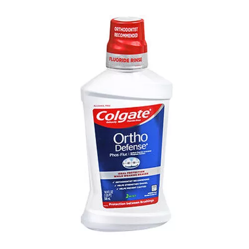 Colgate Phos-Flur Anticavité Fluoride Rinçage Menthe 500ml Par Colgate