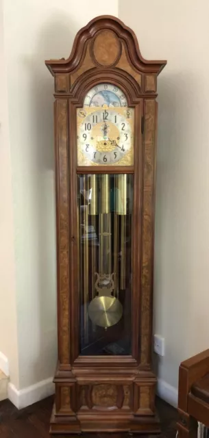 Herschede Sheffield Model 230 9 Tube Grandfather Clock