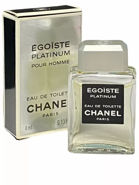 *VINTAGE * CHANEL PLATINUM EGOISTE POUR HOMME 80 ml left EDT Spray men  perfume
