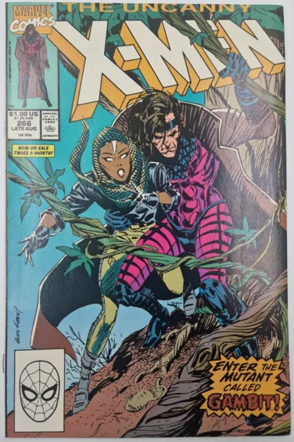 UNCANNY X-MEN #266 - NM - 1st Appearance Of Gambit - 1990 Marvel Comics