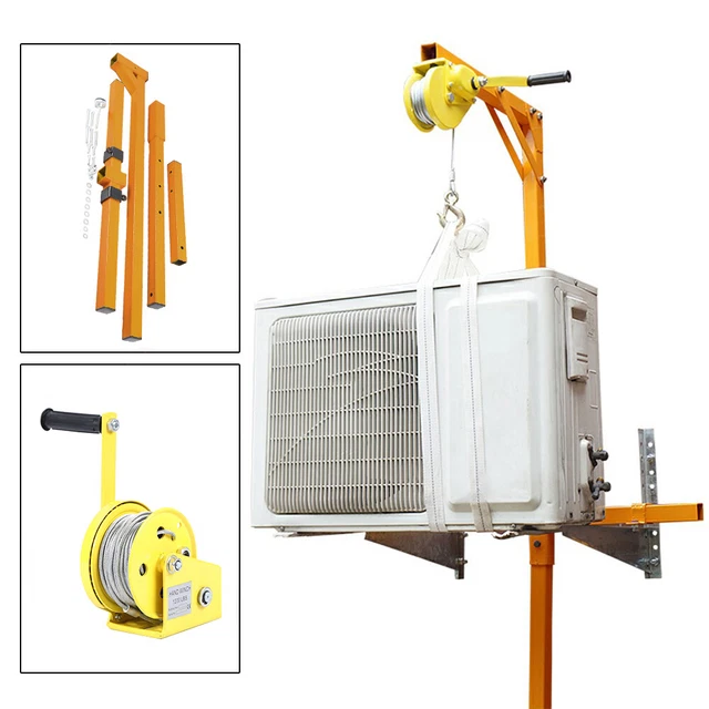 AIR CONDITIONER OUTSIDE Installation Lifting Tool External Crane Lift w